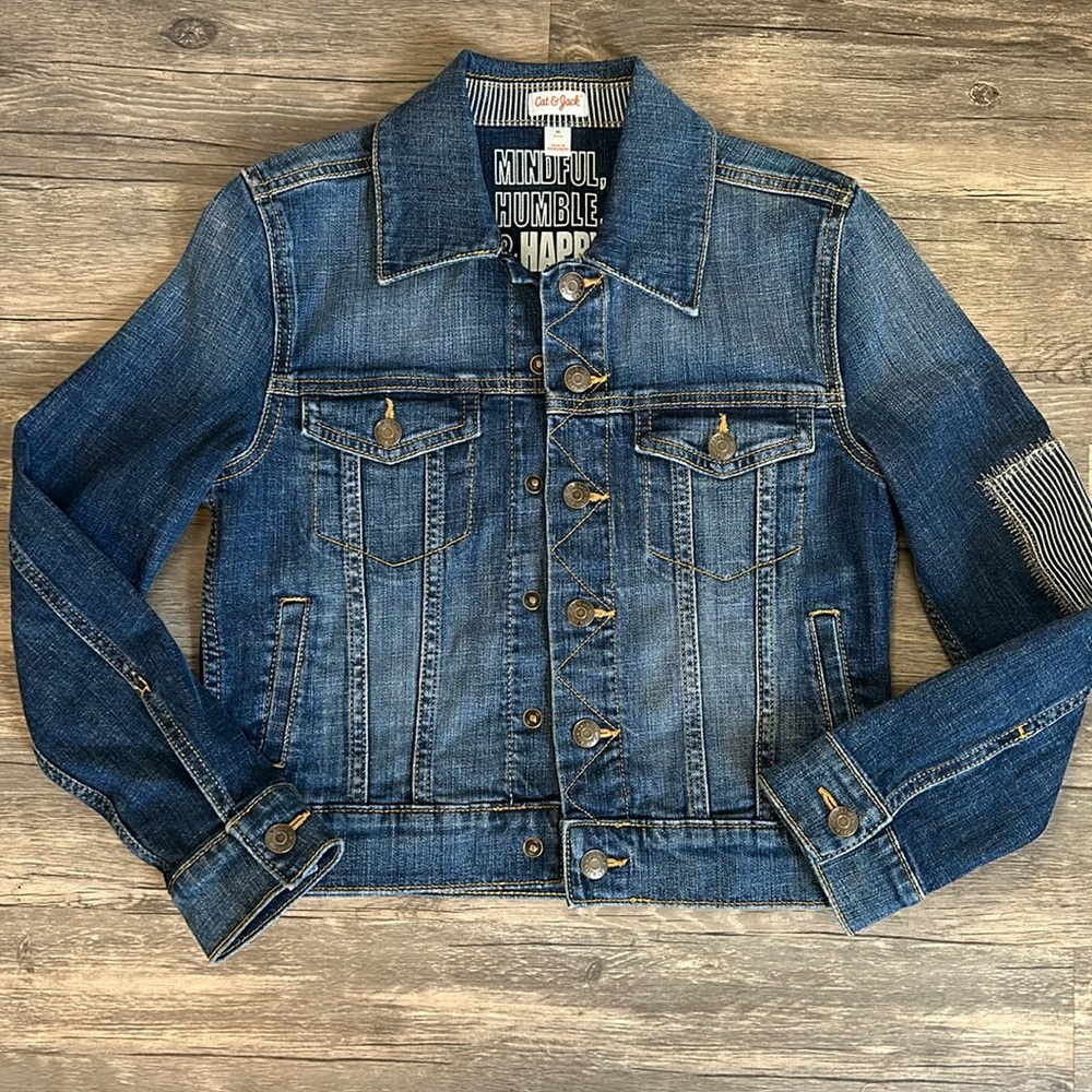Cat and jack Jean jacket girls medium